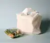 21W x 10D x 18L, 1.25 Mil Take-Out Bags with Die Cut Handle