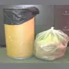 24W x 33L, .24 Mil Clear Trash Can Liners