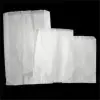 15W x 18L, Flat White Kraft Merchandise Bags