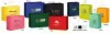 8W x 4L x 10H, Short Run Hot Stamp Rope Handle Euro Totes, Gloss Royal
