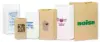 6-1/4W x 4L x 13-1/4H, Short Run Natural Grocery Bags, Natural Kraft 10lb