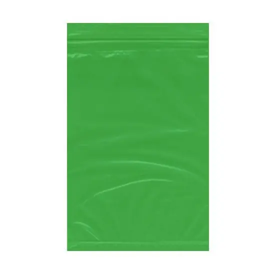 Green Zip Bags
