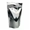 5W x 8L x 3D, 3 Mil Silver Metallized Stand Up Pouches