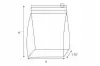 6L x 9H x 1.5W, Slider Reclosable Vinyl Bags, 6 Gauge, DPC Phthalate Free Vinyl