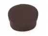 6W x 2-1/2L, Dark Brown Fabric Boxes