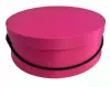 8-3/4W x 4-1/2L, Cerise Hat Boxes