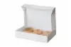 8W x 8L x 5H, 4 Corner Beers - Popup Pastry Boxes, White