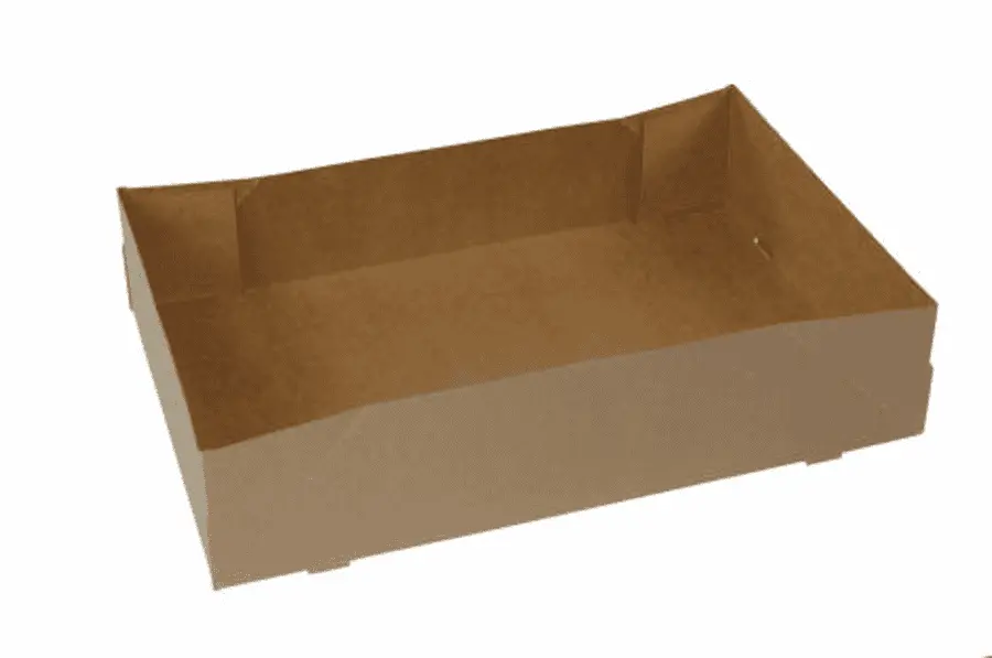 13-1/2W x 9-7/8L x 3-3/8H, Automatic Popup Donut Trays, Kraft