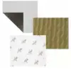 15-3/4W x 8-1/8L, Candy Pads, Gold