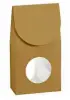 3-1/2W x 1-3/4L x 6-1/2H, Small Gourmet Gloss Window Boxes, Metallic Gold