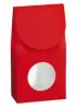 3-1/2W x 1-3/4L x 6-1/2H, Small Gourmet Gloss Window Boxes, Red Solid