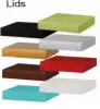 4W x 4L x 1-1/2H Solid Lid, Deluxe Gourmet 2 Piece Gift Boxes