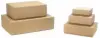 4-1/2W x 3-1/2L x 1-3/4H, Plain Kraft Rigid Gift Boxes, Kraft