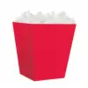 4W x 3-3/4L x 4-1/2H, Sweet Treat Boxes, Solid Red