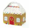 8-1/2W x 5L x 5-1/2H, Theme Gable Gift Basket Boxes, Gingerbread House
