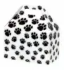 8-1/2W x 5L x 5-1/2H, Theme Gable Gift Basket Boxes, Pawprints