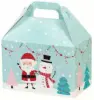 8-1/2W x 5L x 5-1/2H, Theme Gable Gift Basket Boxes, Winter Wonderland