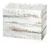 7W x 4L x 5H, Gift Boxes, Distressed White Wood