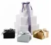 9-3/4W x 9-3/4L x 5w/ 1-1/2 Lid, Ultimate Rigid High Walled 2 Piece Gift Boxes, Matte Black