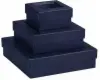 3-3/4W x 3-3/4L x 2-1/8H, Ultra-Rigid Gourmet 2 Piece Window Boxes, Navy Blue