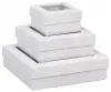 5-7/8W x 5-7/8L x 2-1/8H, Ultra-Rigid Gourmet 2 Piece Window Boxes, White