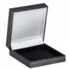 3-3/8W x 3-5/8L x 1-1/4H, Cartier Style Leatherette Boxes, Navy, Utility