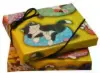 4-11/16W x 3-3/8L x 3/4H, Flip-Box Fiber Filled Jewelry Box, Dogs and Cats