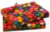 4-11/16W x 3-3/8L x 3/4H, Flip-Box Fiber Filled Jewelry Box, Gumballs