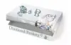 4-11/16W x 3-3/8L x 3/4H, Full Color Digital Flip Jewelry Boxes, White