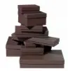 5-7/16W x 3-1/2L x 1H, Matte Chocolate Jewelry Boxes, Chocolate
