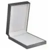 6-1/4W x 9-1/4L x 2-1/4H, Opulent Collection, Charcoal Grey w/ Cream