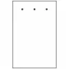 2-7/16W x 1-5/8L, Peachboard Folding Flocked Cardboard Platforms, Black