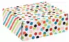 8W x 8L x 3H, Dots & Stripes Corrugated Mailer Boxes