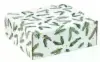 9W x 9L x 4H, Holly Jolly Corrugated Mailer Boxes