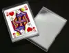 3-1/2W x 2-1/2L x 1/2H, Acrylic Playing Card Box, Clear, Holds 28 Poker or Bridge Cards
