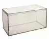 4W x 8L x 4H, Rigid Clear Plastic Cube Boxes