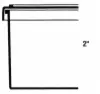10-3/8W x 6L x 2H, Rigid Hinged Plastic Boxes, Clear