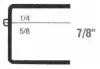 2-3/32W x 3L x 7/8H, Rigid Hinged Plastic Boxes, Clear
