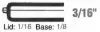 2W x 2L x 3/16H, Rigid Hinged Plastic Boxes, Clear