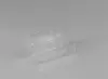 2-7/8W x 1-3/16L x 1/4H, Rigid Hinged Plastic Boxes, Clear