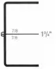 2-9/16W x 3-1/2L x 1-3/4H, Rigid Hinged Plastic Boxes, Clear