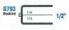 3-1/16W x 3-1/16L x 1/2H, Rigid Hinged Plastic Boxes, Clear