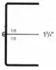 3-1/2W x 2-9/16L x 1-3/4H, Rigid Hinged Plastic Boxes, Clear
