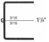 4-3/8W x 2-1/16L x 1-1/8H, Rigid Hinged Plastic Boxes, Clear
