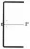 4-9/16W x 4-9/16L x 2H, Rigid Hinged Plastic Boxes, Clear