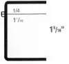5-1/8W x 3-1/8L x 1-5/16H, Rigid Hinged Plastic Boxes, Clear