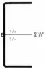 5-1/8W x 3-1/8L x 2-1/8H, Rigid Hinged Plastic Boxes, Clear