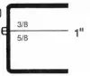 6W x 2-1/4L x 1H, Rigid Hinged Plastic Boxes, Clear
