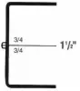 7W x 3-1/2L x 1-1/2H, Rigid Hinged Plastic Boxes, Clear