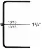 7-3/8W x 4-29/32L x 1-5/8H, Rigid Hinged Plastic Boxes, Clear